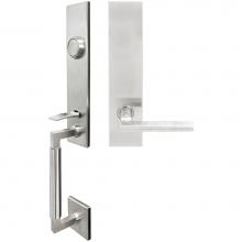 Inox NY243TDP-32D-LH - NY Handleset Tubular Sunrise Full Dummy 32D LH