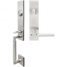 Inox NY251C563-32D-LH - NY Handleset Tubular Sequoia Entry 2-3/8''  32D LH