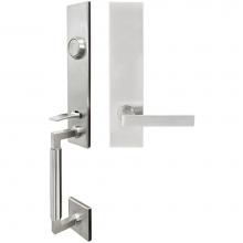 Inox NY345TDP-32D-LH - NY Handleset Tubular Tokyo Full Dummy 32D LH