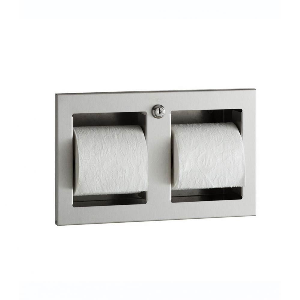 Recessed Multi-Roll Toilet Tissue Dispenser - TrimLineSeries