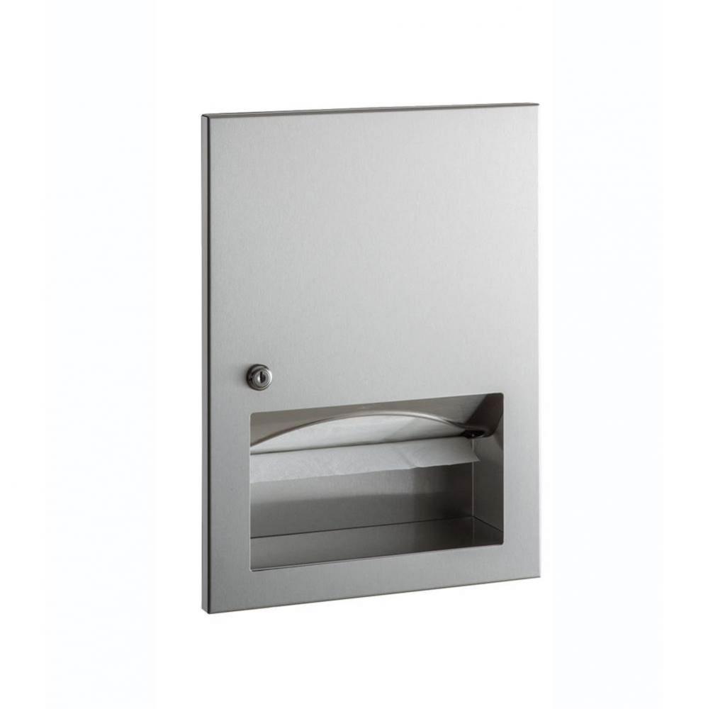 Recessed Paper Towel Dispenser