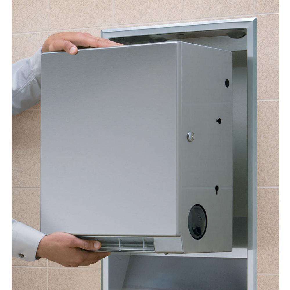 Interchangeable Touch-Free Universal Roll Towel Dispenser Module