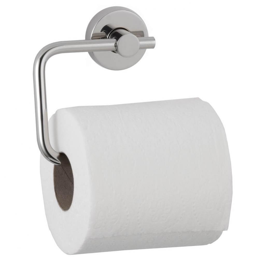 Surface-Mounted Single Roll Toilet Tissue Dispenser, Bright Polished