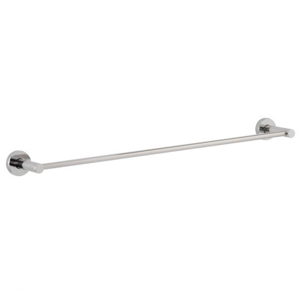 Surface-Mounted Towel Bar, 18'' Length, Bright Polished