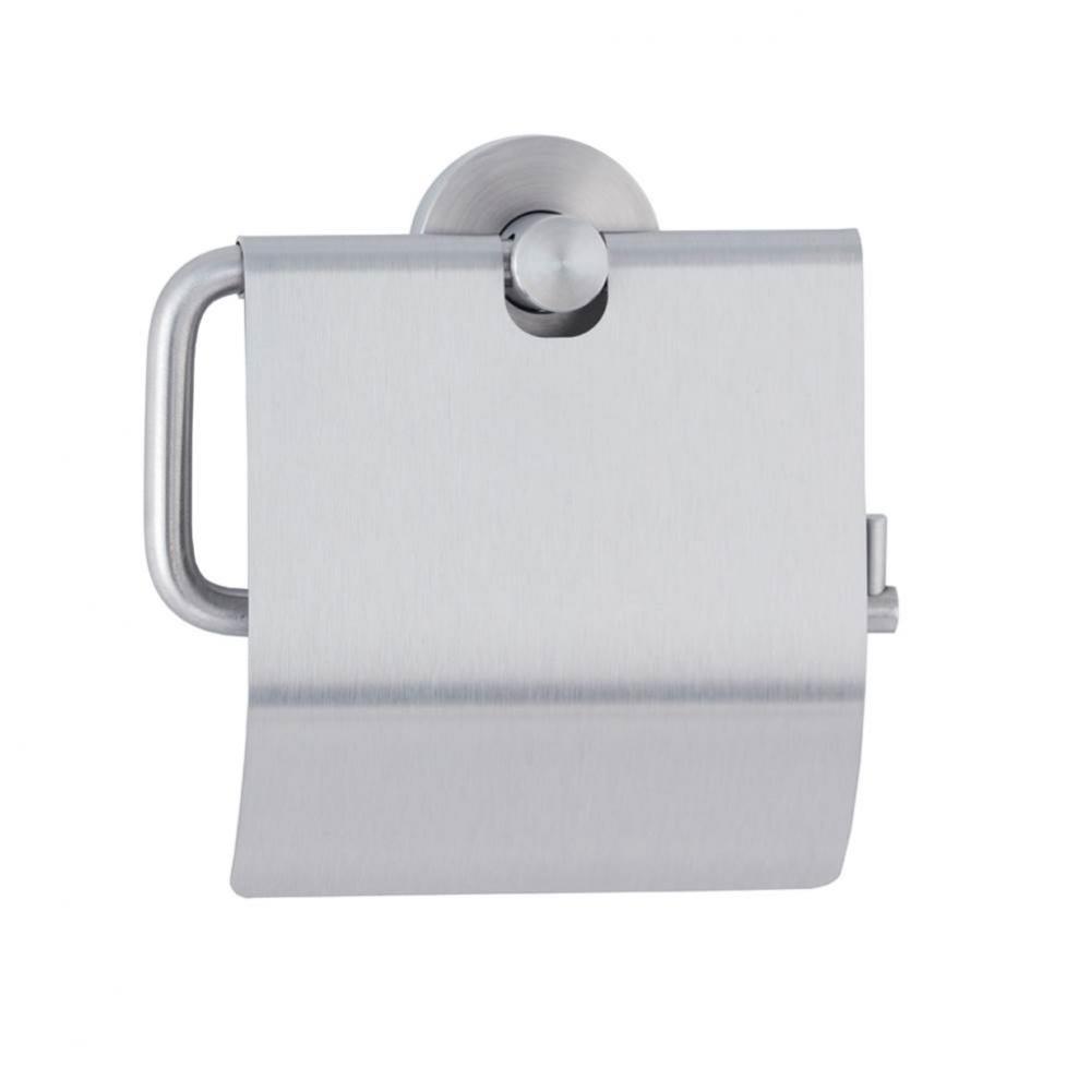 Surface-Mounted Single Roll Toilet Tissue Dispenser with Hood