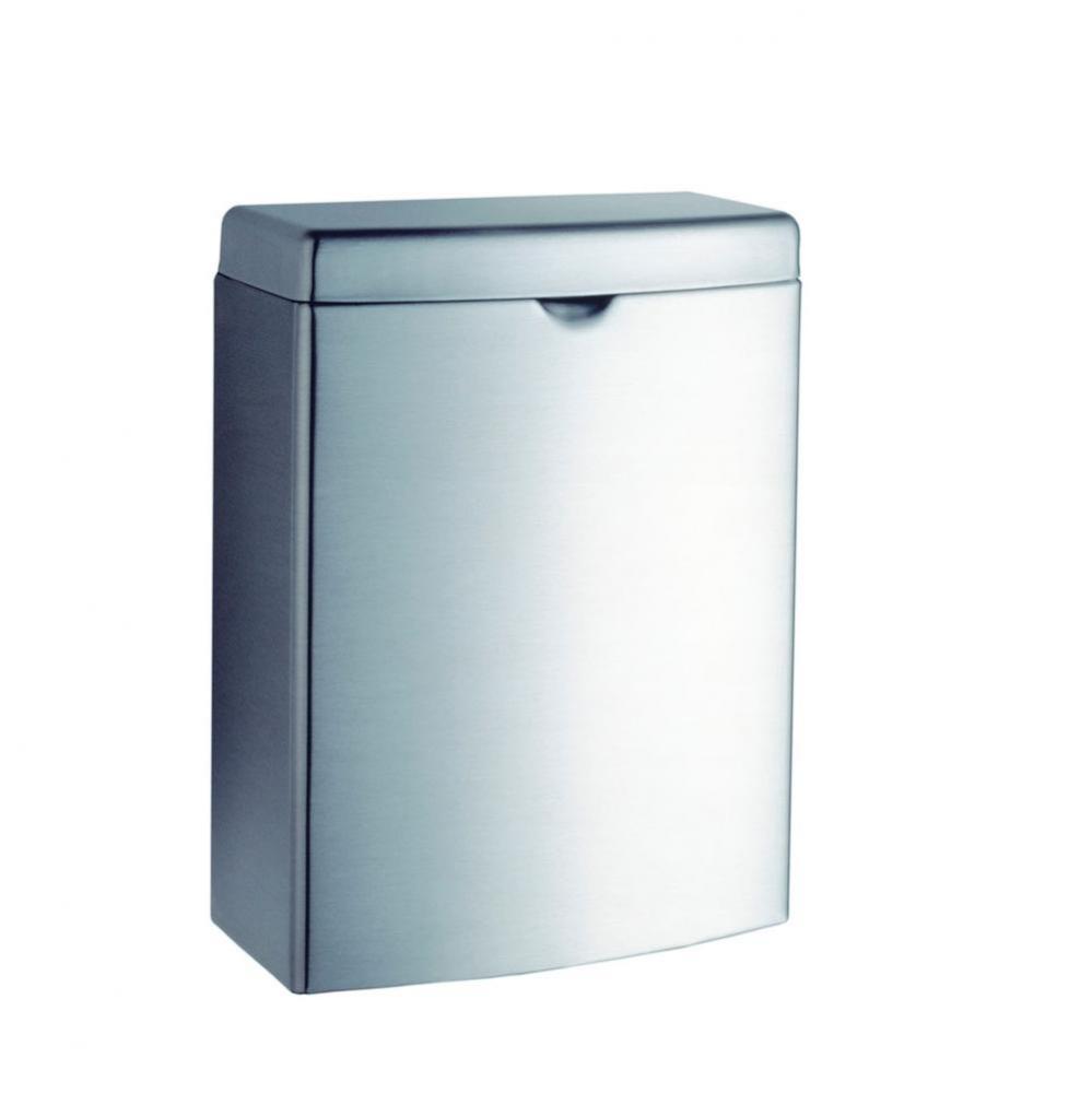 Sanitary Napkin Disposal, Stainless Steel, 1.0-Gal