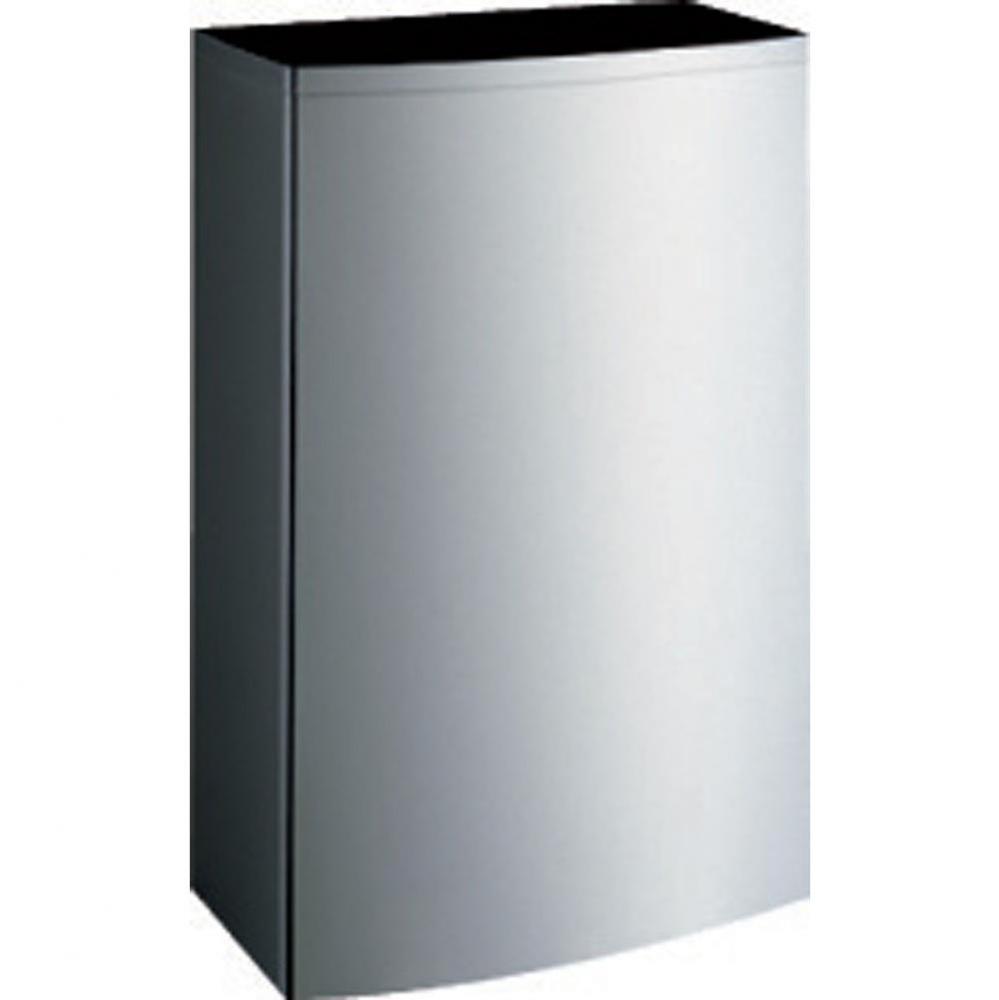 Waste Receptacle, Stainless Steel, 12.75-Gal.
