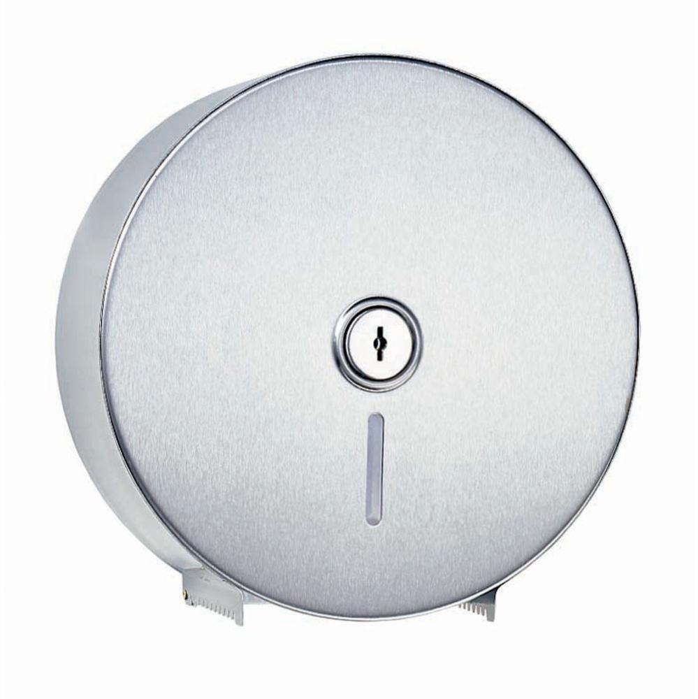 Single 10'' Roll Toilet Tissue Disp., for 3'' diameter core rolls