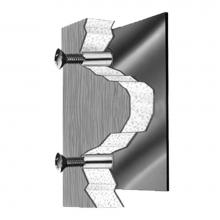 Bobrick 2586 - Anchor for Installation of Individual Grab Bar Through 1/2'' Thick Toilet Compt. Panel -