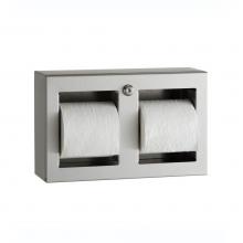 Bobrick 3588 - Surface-Mtd. Multi-Roll Toilet Tissue Dispenser - TrimLineSeries