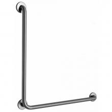 Bobrick 5898 - 90 Degree, Grab Bar, 30'' x 30''
