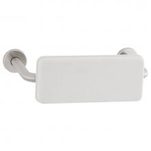 Bobrick 5892 - 32mm (1-1/4'') Diameter Stainless Stll Grab Bar with Padded Back Rest