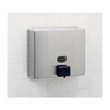 Bobrick 818615 - Heavy-Duty Surface-Mounted Soap Dispenser, 40-fl. oz.,ConturaSeries