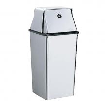 Bobrick 2250 - Waste Receptacle with Top - 13-Gal.