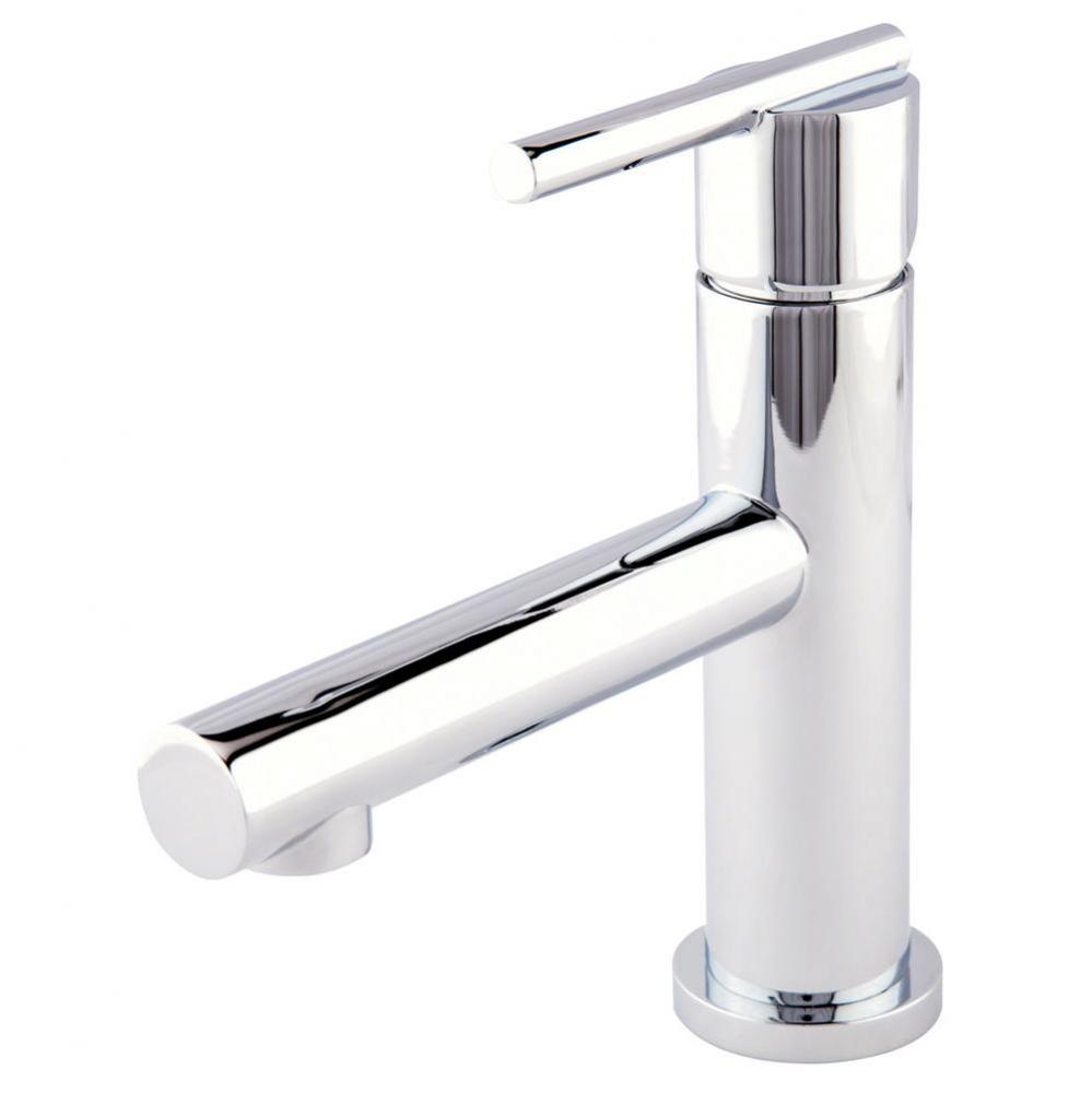 Parma Trim Line 1H Lavatory Faucet Single Hole Mount w/ Metal Touch Down Drain and Optional Deck