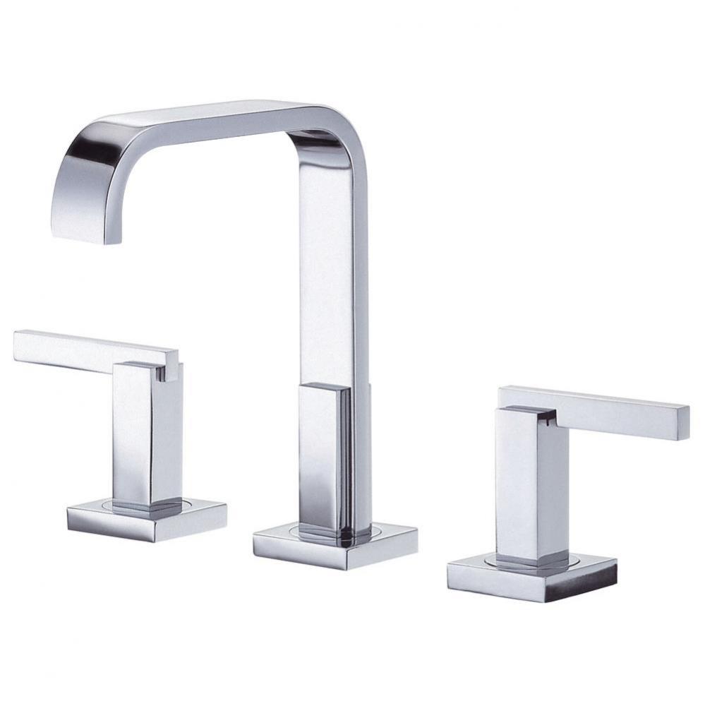 Sirius Trim Line 2H Mini-Widespread Lavatory Faucet w/ Metal Touch Down Drain 1.2gpm