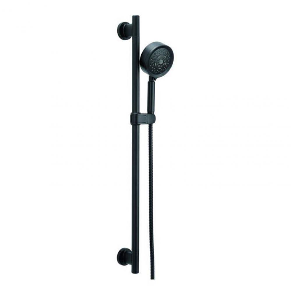 Versa 30'' Slide Bar Assembly w/ Parma 5 Function Handshower 1.75gpm Satin