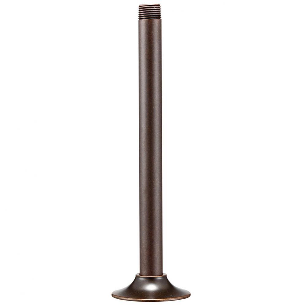 10'' Ceiling Mount Showerarm w/ Escutcheon Tumbled