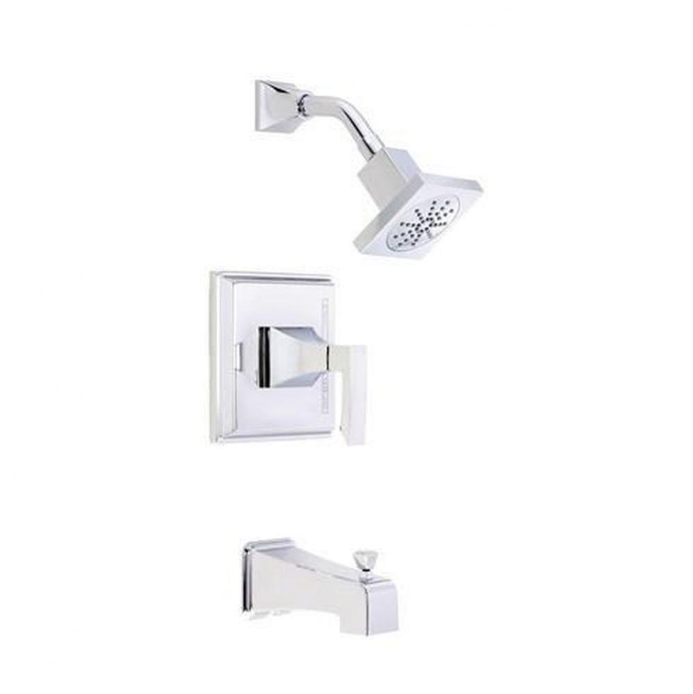 Logan Square 1H Tub & Shower Trim Kit w/ Diverter on Spout 2.5gpm