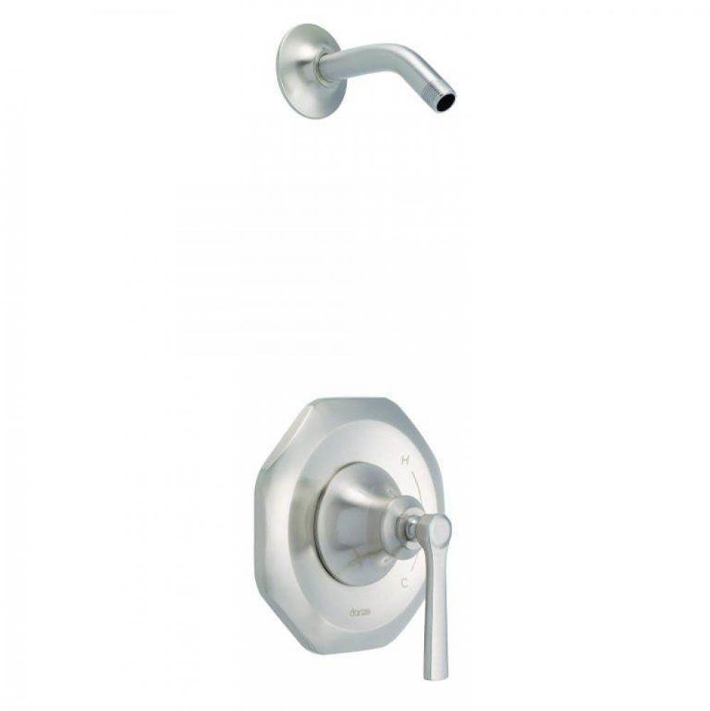 Draper 1H Shower Only Trim Kit and Treysta Cartridge Less Showerhead