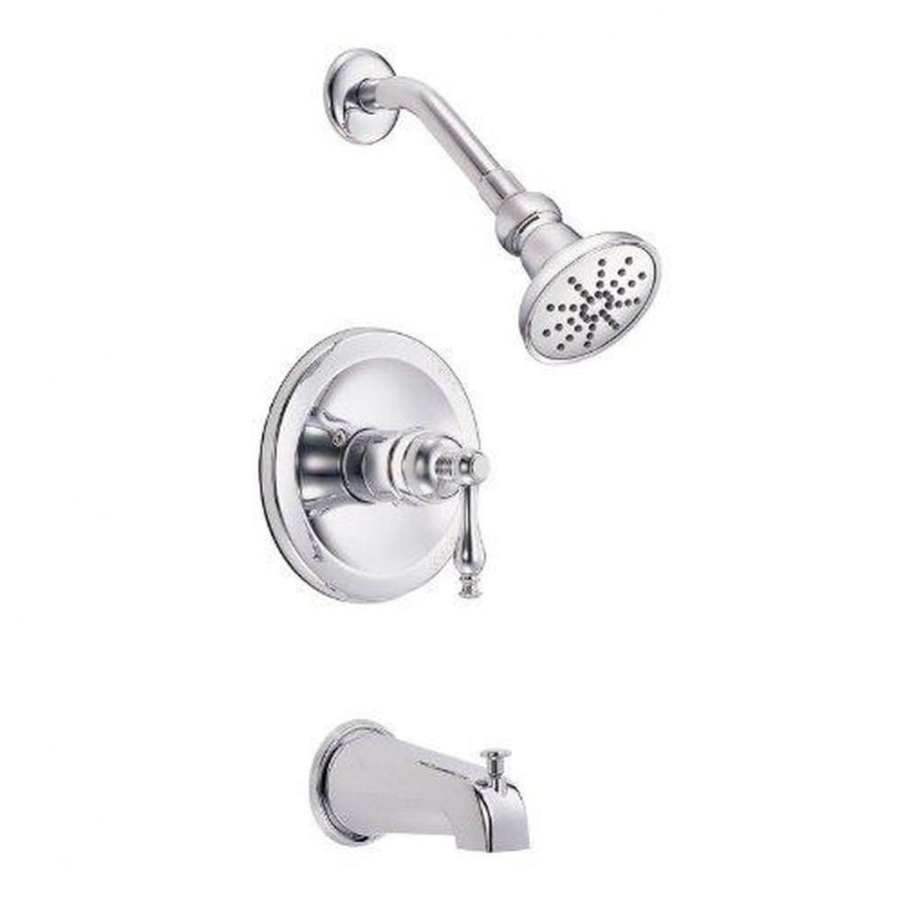 Sheridan 1H Tub & Shower Trim Kit w/ Diverter on Spout 2.5gpm