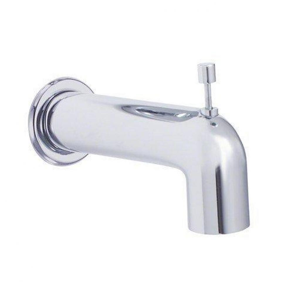 Parma Wall Mount Tub Spout with Diverter