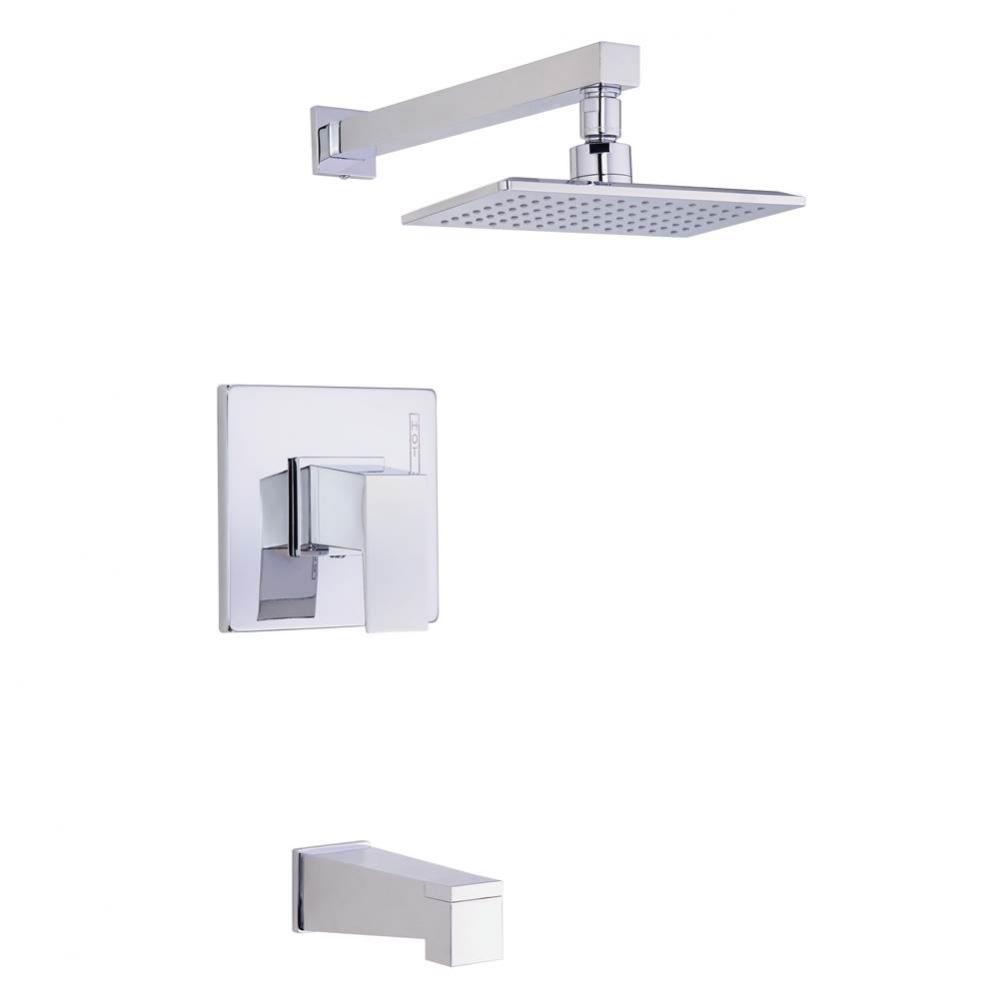 Mid-Town 1H Tub & Shower Trim Kit w/ Diverter on Spout 1.75gpm