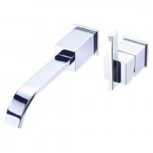 Danze D216144T - Sirius 1H Wall Mount Lavatory Faucet Trim Kit w/ Metal Touch Down Drain 1.2gpm