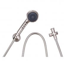 Danze D464608BN - Nourish Showerarm Diverter Kit w/ 3 Function Handshower 2.5gpm Brushed