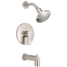 Danze D510087BNT - South Shore 1H Tub & Shower Trim Kit w/ Diverter on Spout 1.75gpm Brushed
