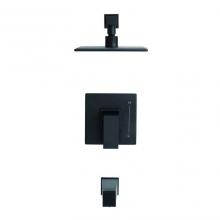 Danze D502062BSTC - Mid-Town 1H Tub and Shower Trim Kit and Treysta Cartridge w/ Diverter On Spout 2.0gpm Satin