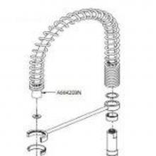 Danze DA664209N - Hose 25'' Stainless Steel Braided