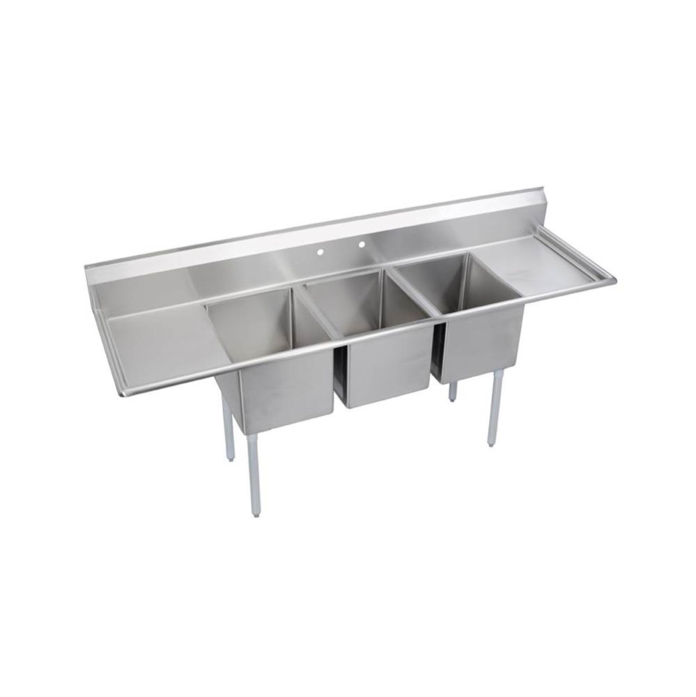 Dependabilt Stainless Steel 106'' x 29-13/16'' x 43-3/4'' 16 Gauge T