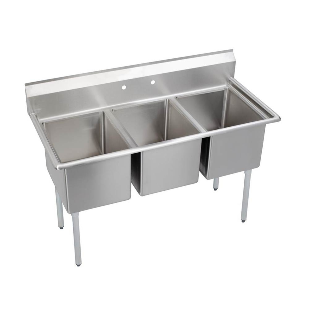 Dependabilt Stainless Steel 63'' x 29-13/16'' x 44-3/4'' 16 Gauge Th