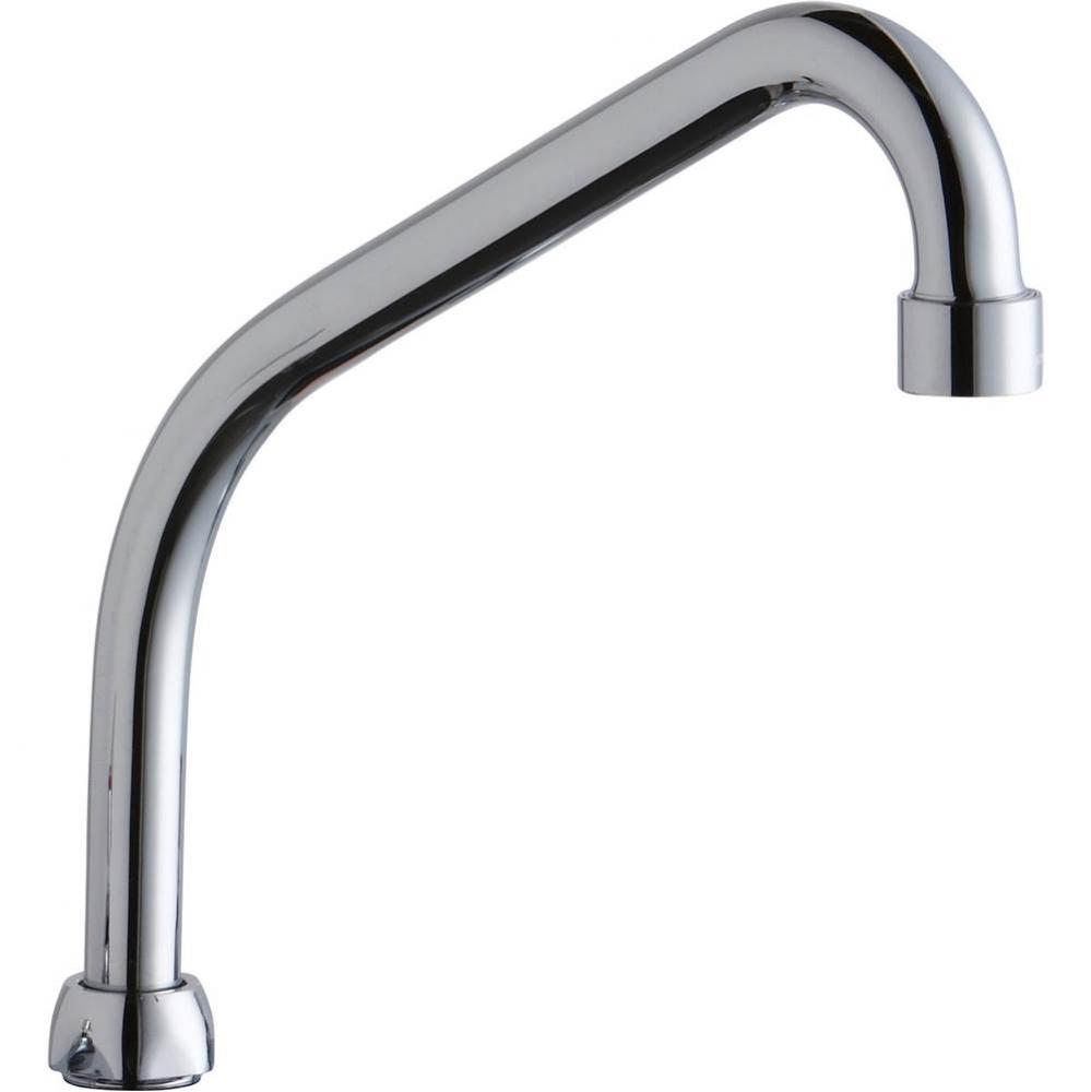 SPOUT-8'' HIGH ARC TUBE SMALL NUT