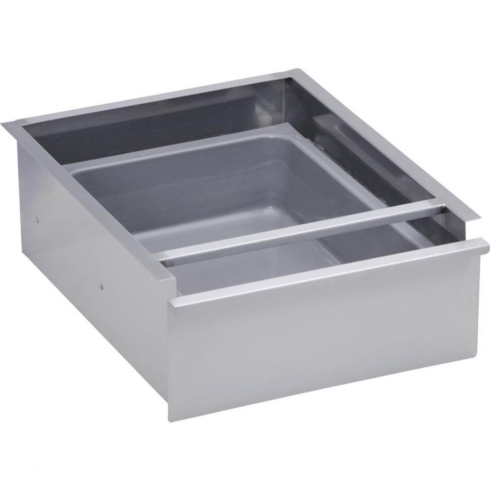 Poly Slide Single Drawer, with 15'' x 20'' plastic liner