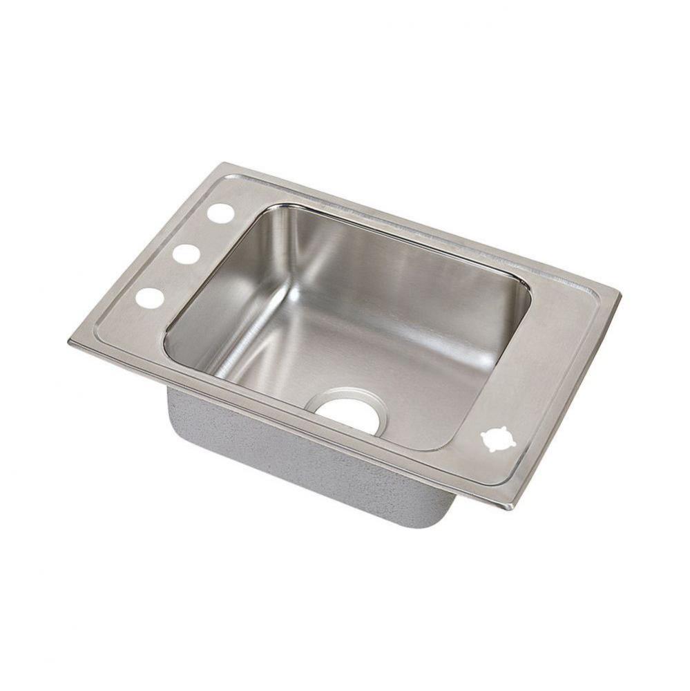 Lustertone Classic Stainless Steel 22'' x 19-1/2'' x 4-1/2'', Single