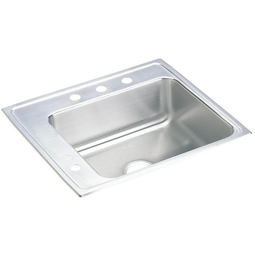 Lustertone Classic Stainless Steel 22'' x 19-1/2'' x 6-1/2'', Single