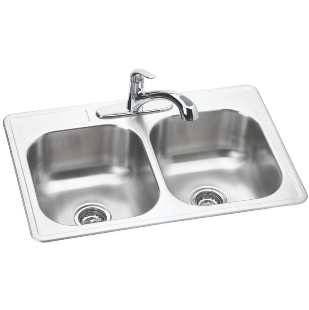 DISCONTINUED - USE DSE233223 sink, LK5000CR faucet, GBG1415SS bottom grid, D1125 drain separately