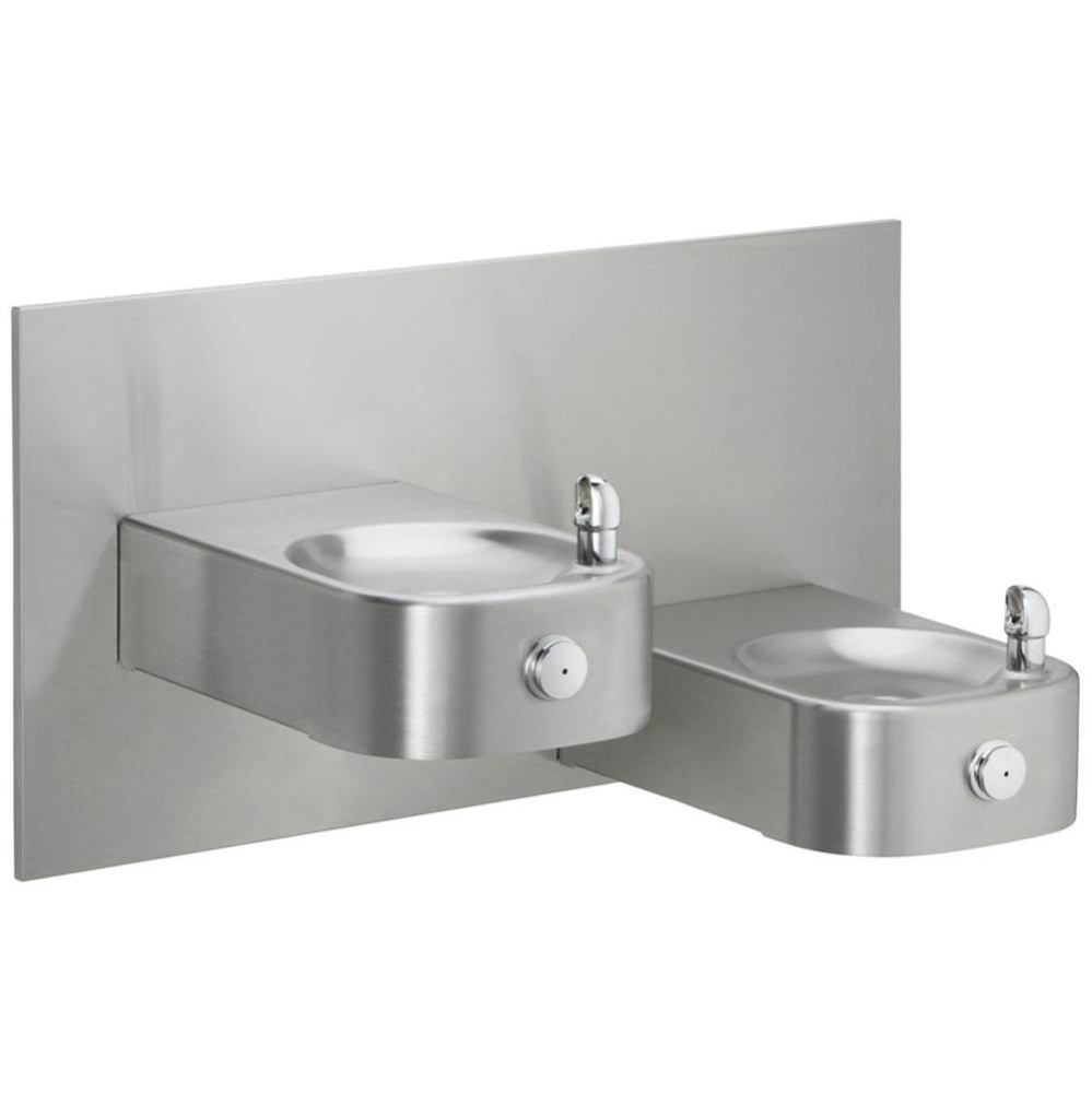 Soft Sides Heavy Duty Bi-Level Reverse Fountain Non-Filtered Non-Refrigerated Stainless