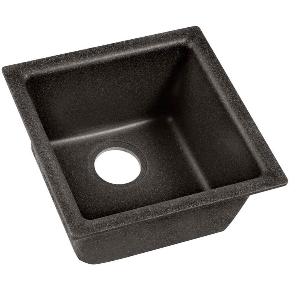 Elkay Quartz Classic 15-3/4'' x 15-3/4'' x 7-11/16'', Single Bowl Du