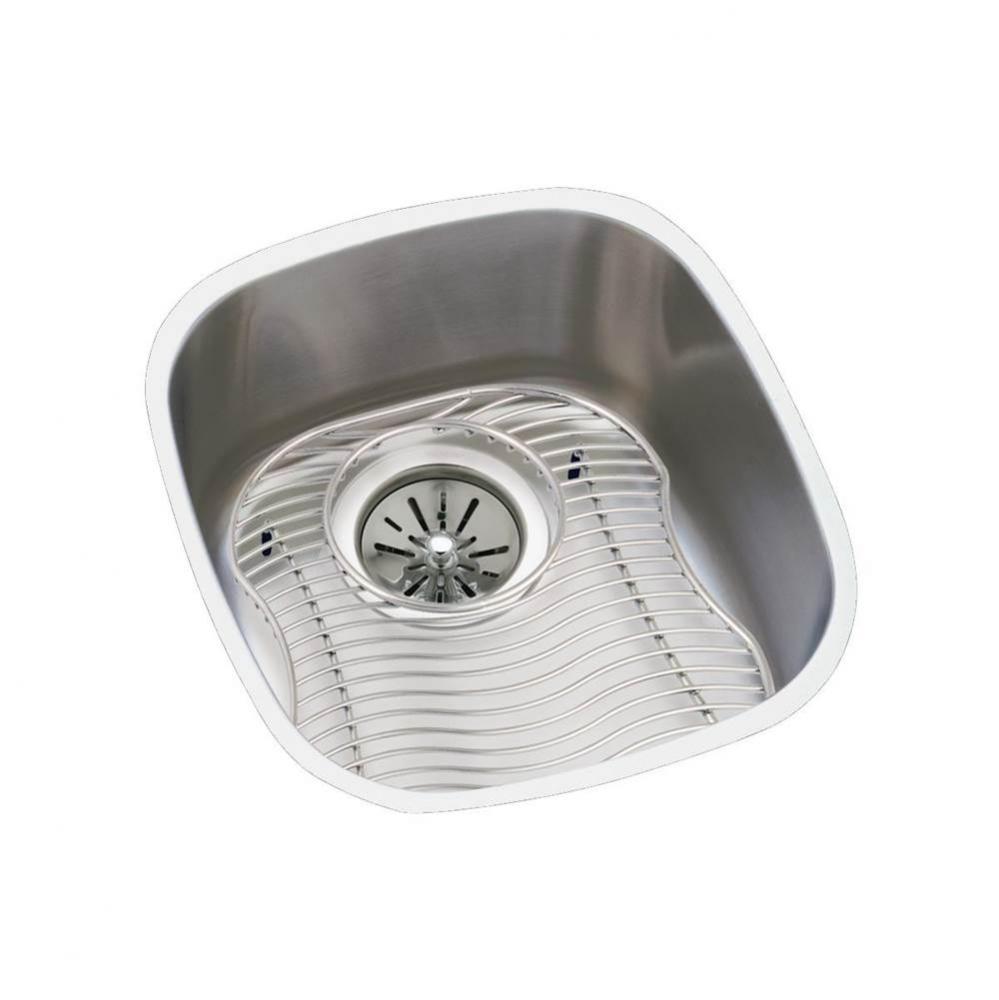 18 Gauge Stainless Steel 14.25'' x 15.75'' x 5.9375'' Single Bowl Un