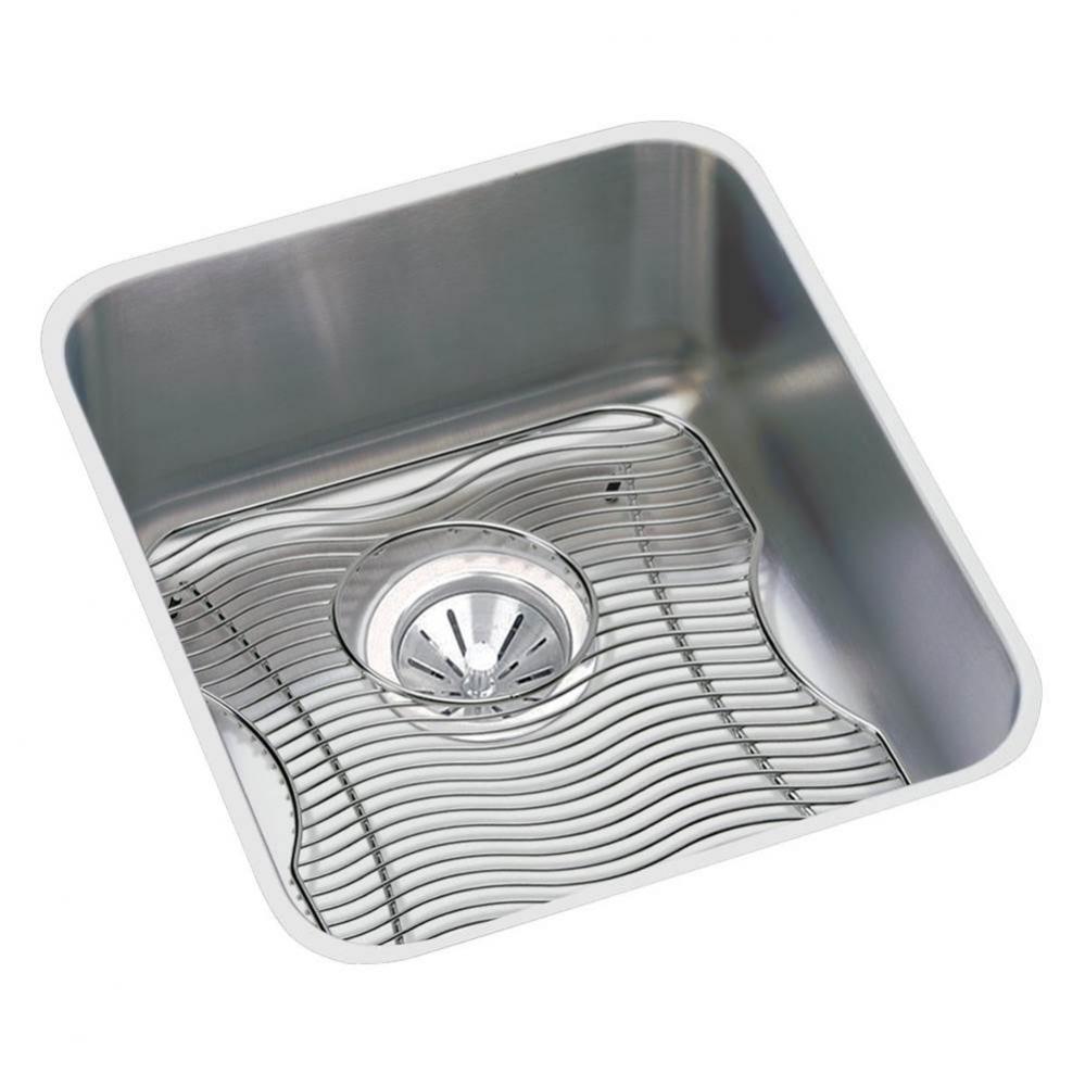 18 Gauge Stainless Steel 16'' x 18.5'' x 7.875'' Single Bowl Undermo