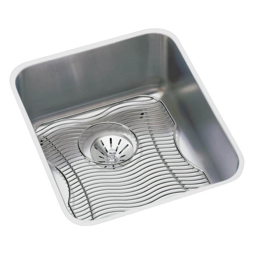18 Gauge Stainless Steel 16'' x 18.5'' x 7.875'' Single Bowl Undermo