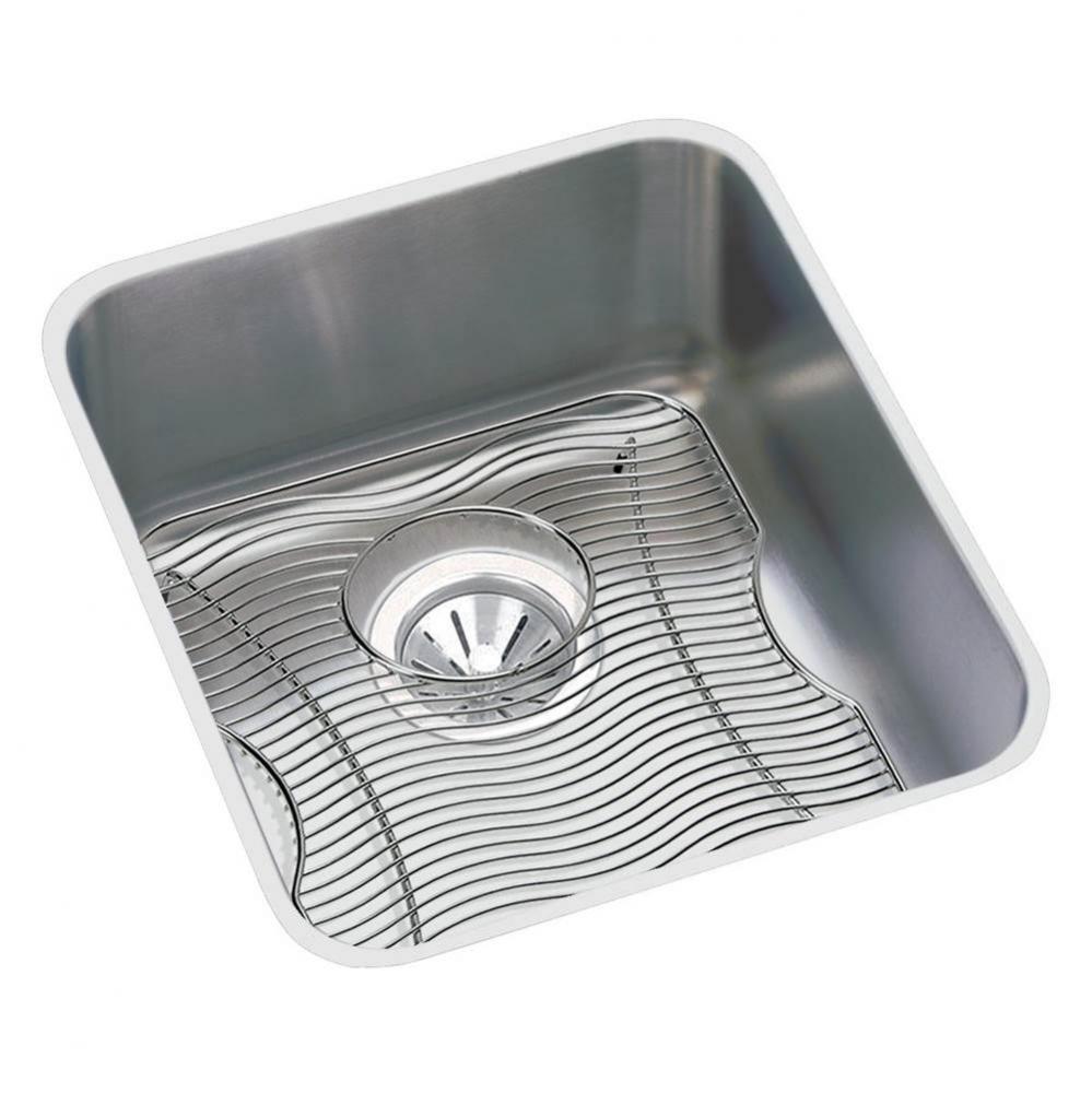 18 Gauge Stainless Steel 18.5'' x 18.5'' x 7.875'' Single Bowl Under