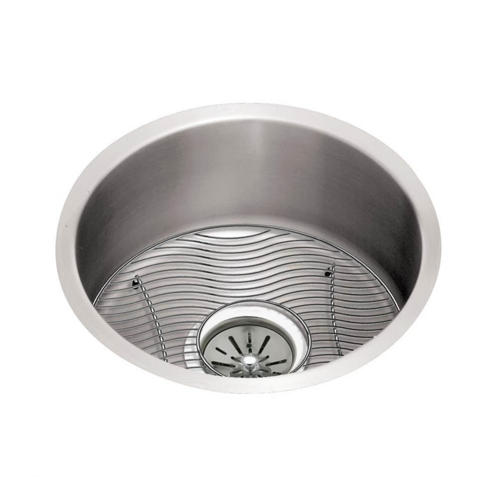 18 Gauge Stainless Steel 18.375'' x 18.375'' x 8'' Single Bowl Under