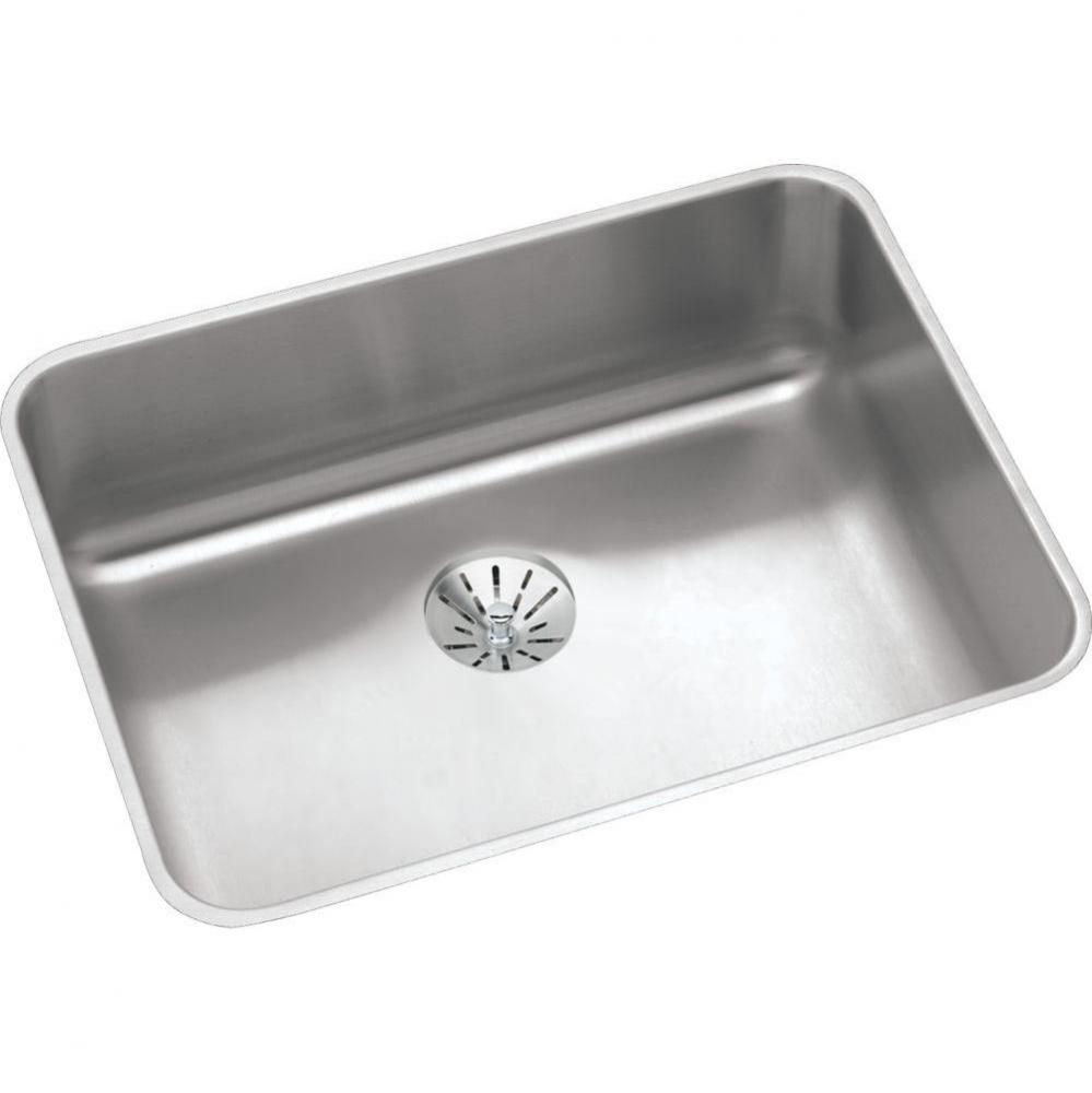 18 Gauge Stainless Steel 23.5'' x 18.25'' x 4.375'' Single Bowl Unde
