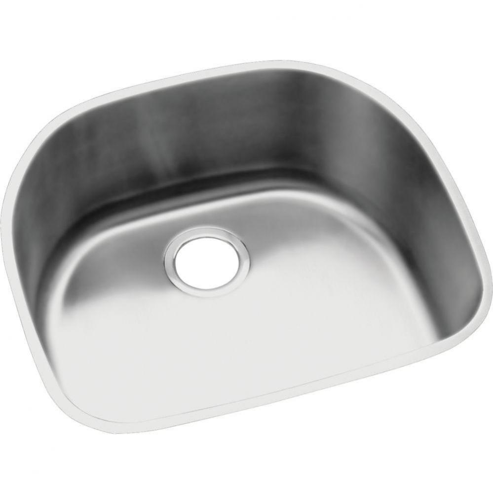 18 Gauge Stainless Steel 23.625'' x 21.25'' x 10'' Single Bowl Under