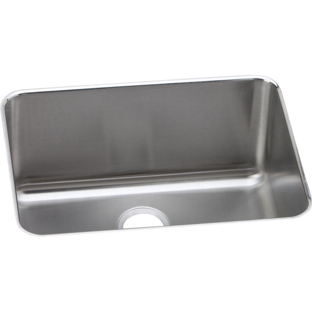 18 Gauge Stainless Steel 25.5'' x 19.25'' x 10'' Single Bowl Undermo