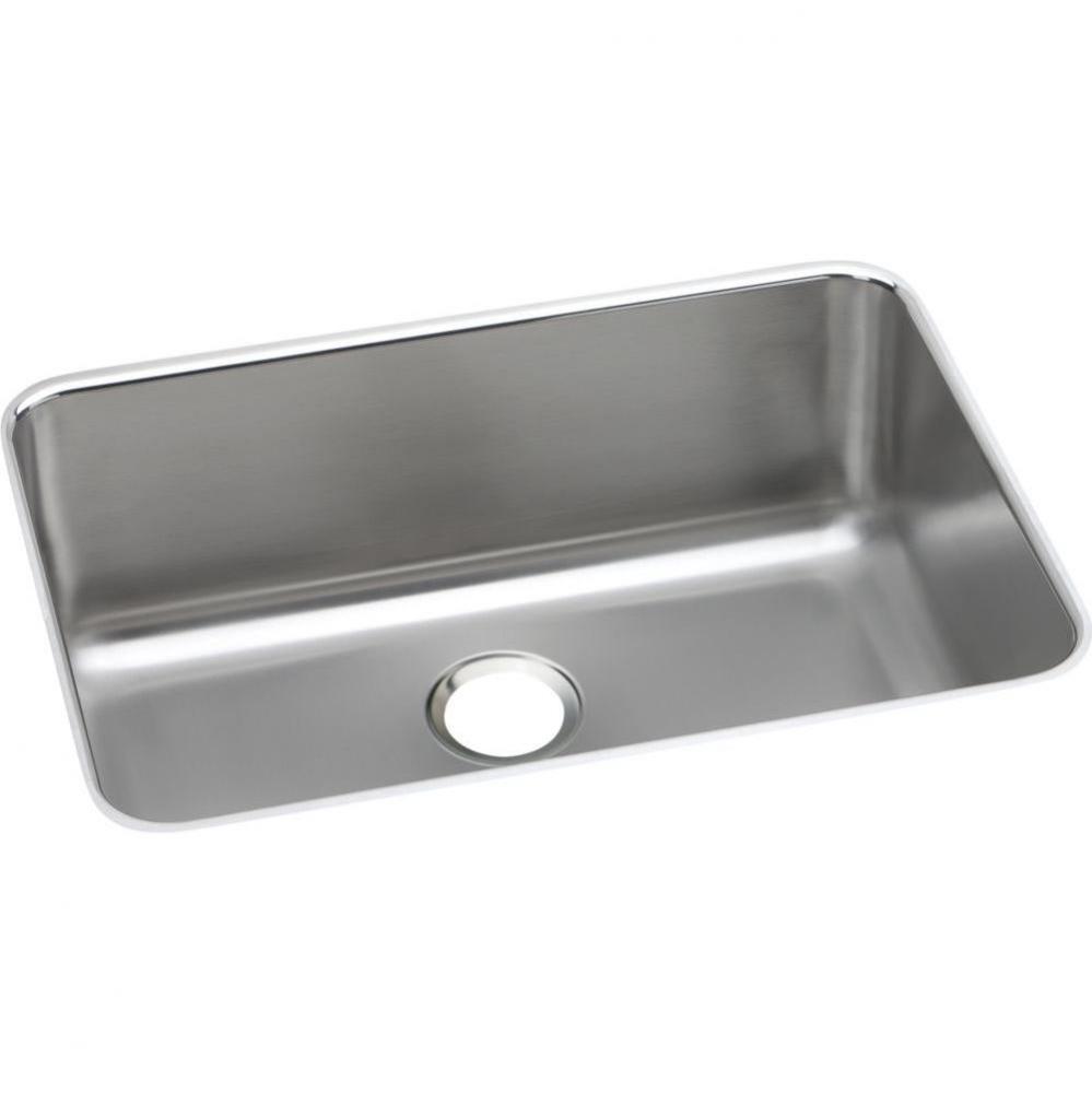 18 Gauge Stainless Steel 26.5'' x 18.5'' x 10'' Single Bowl Undermou